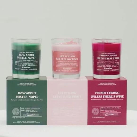 Ryan Porter Other - Ryan Porter Holiday Votive Candle Collection
